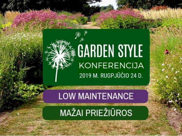 We will attend Garden Style 2019 conference in Vilnius